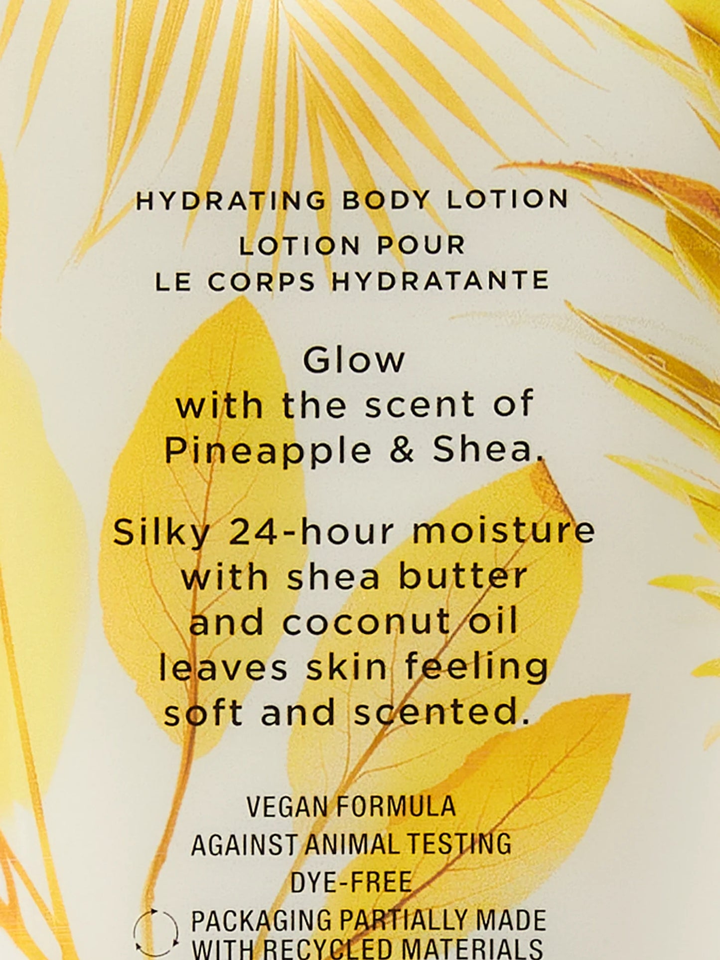 VICTORIA'S SECRET PINEAPPLE & SHEA BODY LOTION