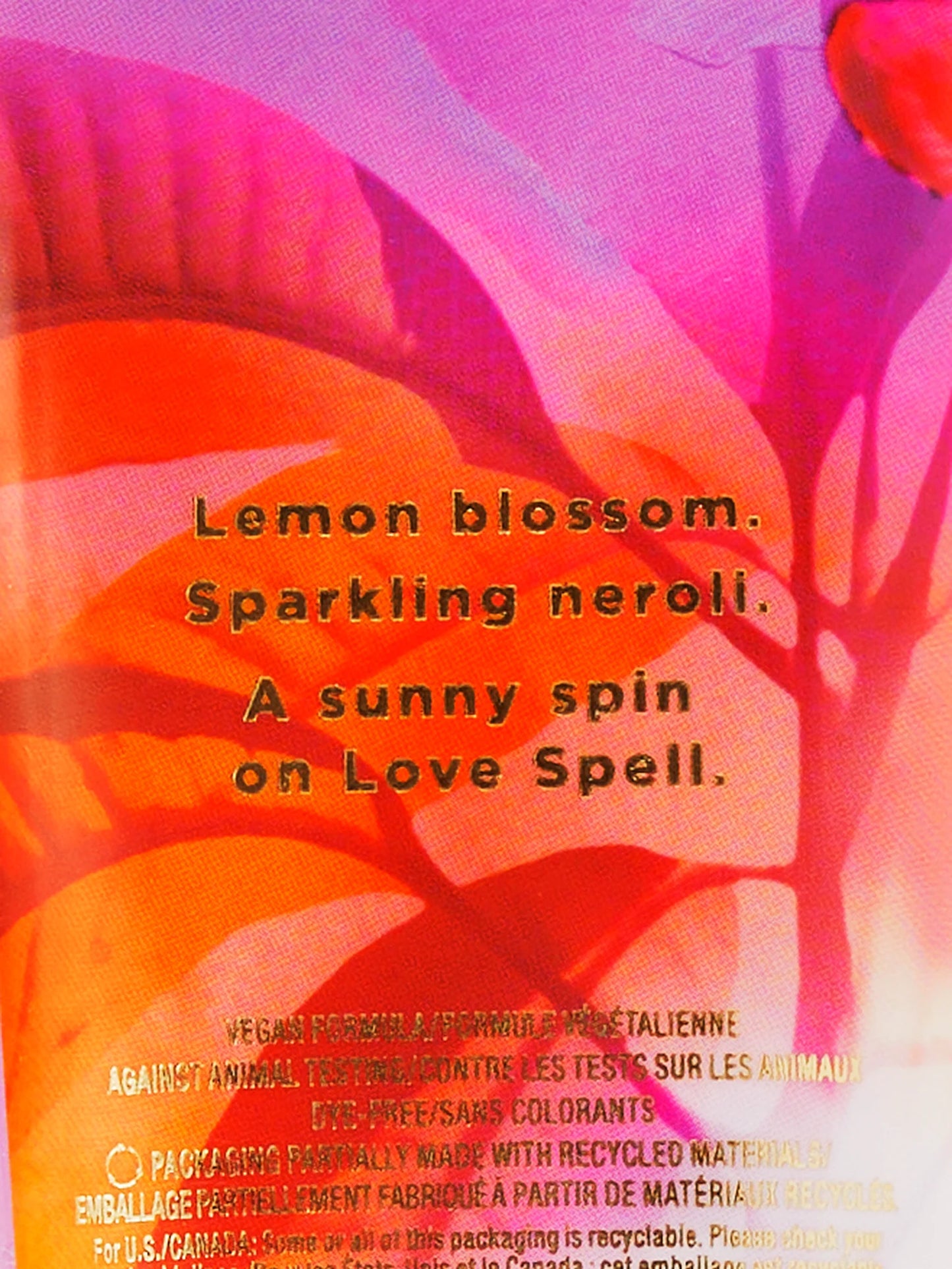 VICTORIA'S SECRET LOVE SPELL SOL BODY LOTION