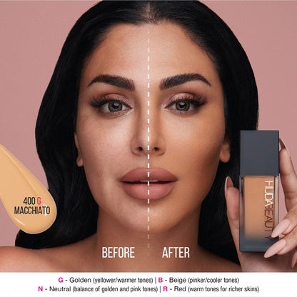 HUDA BEAUTY #FAUXFILTER LUMINOUS MATTE LIQUID FOUNDATION