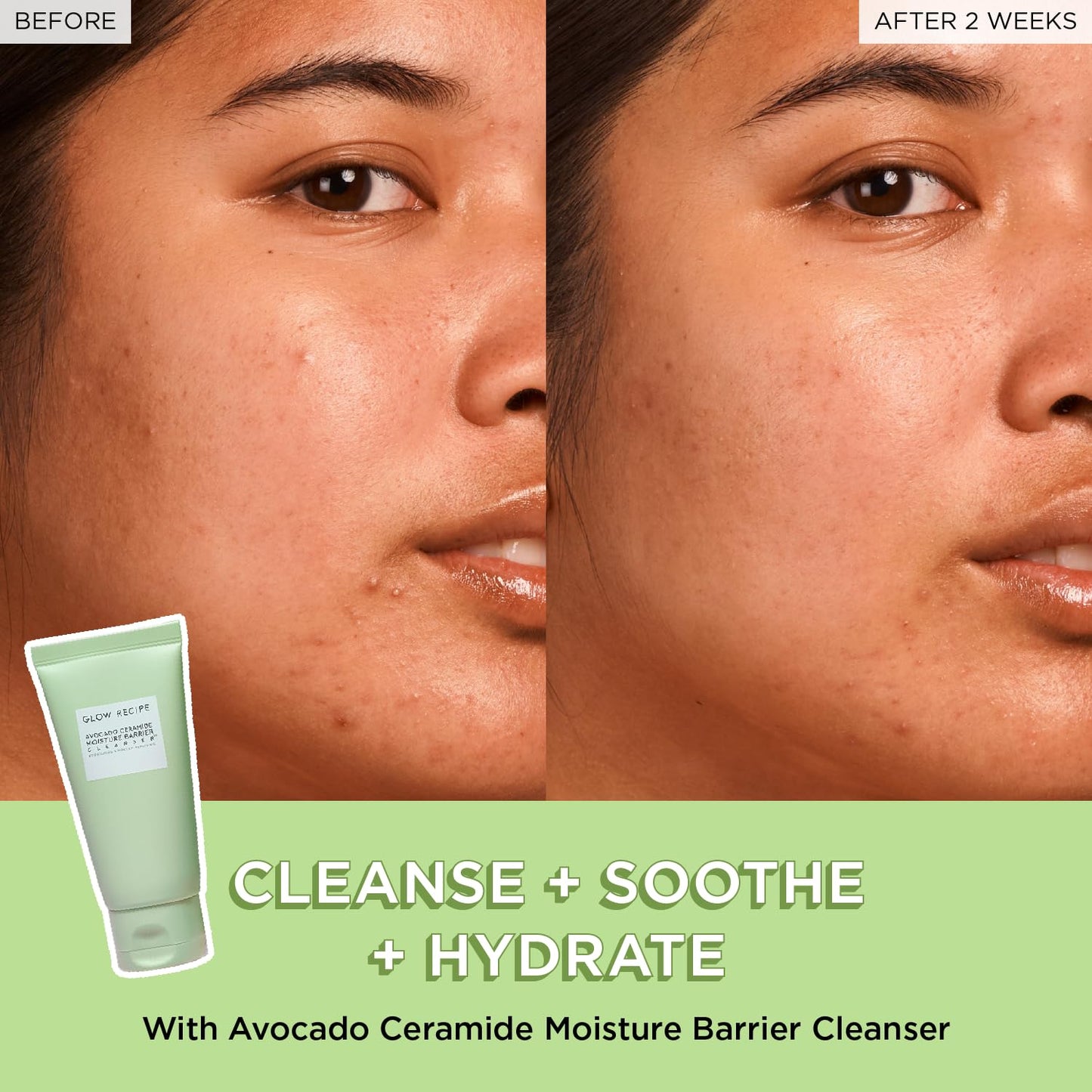 GLOW RECIPE AVOCADO CERAMIDE MOISTURE BARRIER CLEANSER