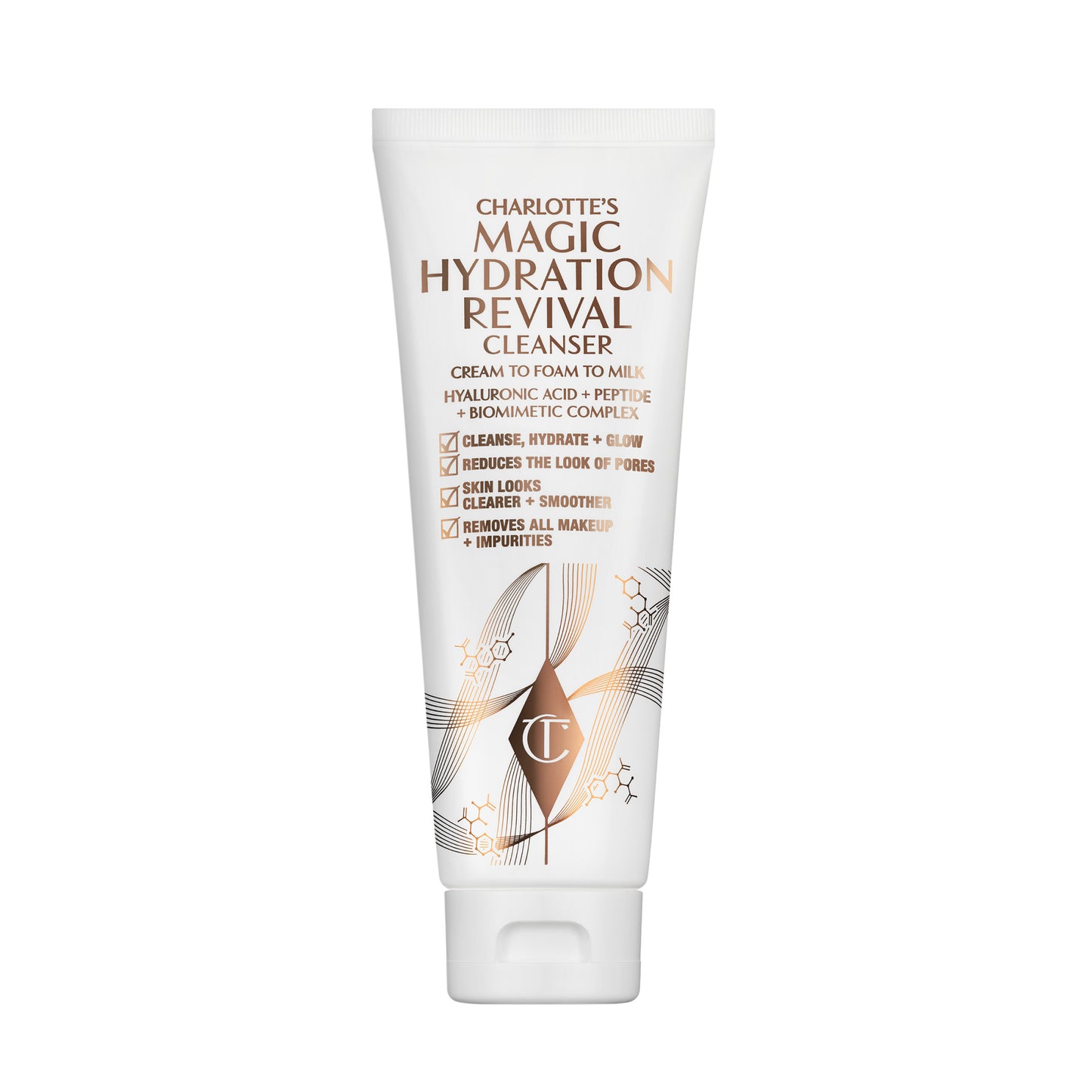 CHARLOTTE TILBURY MAGIC HYDRATION REVIVAL CLEANSER 120ml