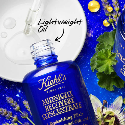 KIEHL'S MIDNIGHT RECOVERY CONCENTRATE FACE OIL