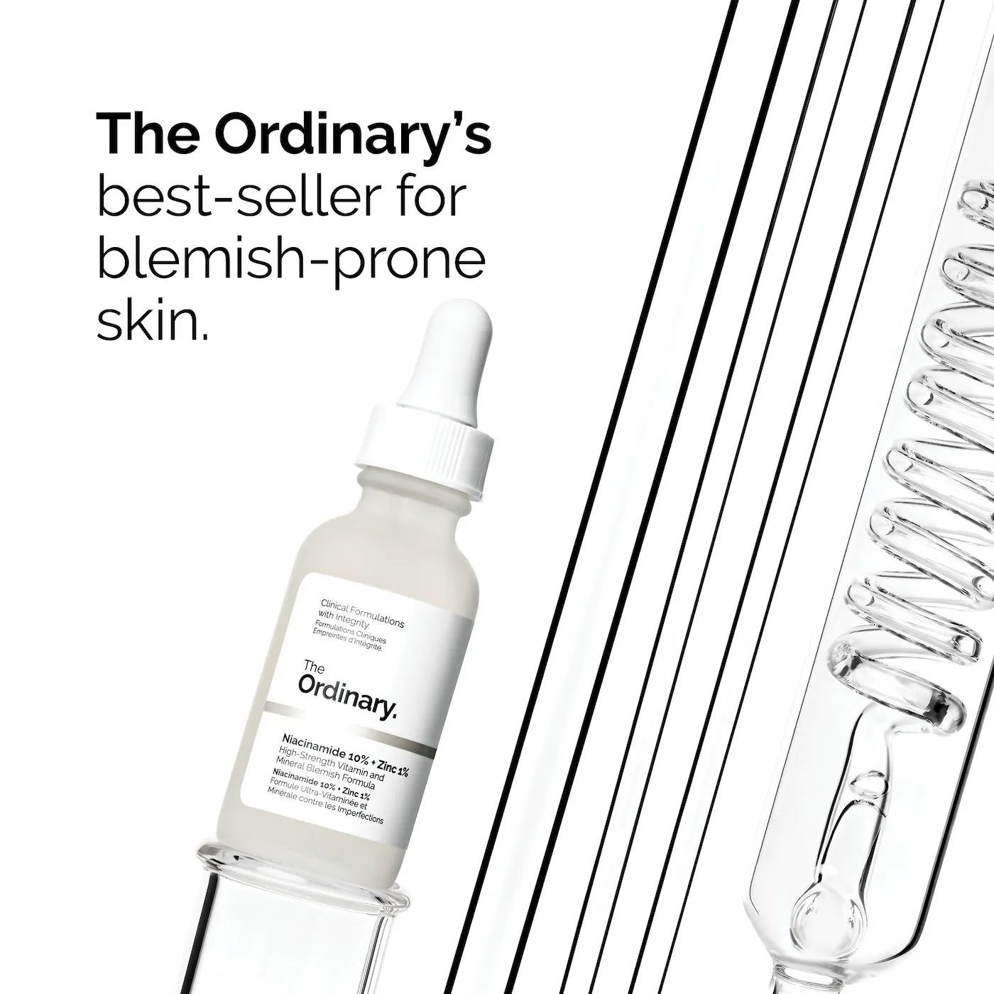 THE ORDINARY NIACINAMIDE 10% + ZINC 1% SERUM