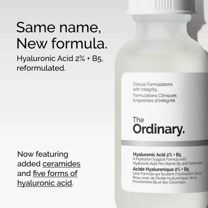 THE ORDINARY HYALURONIC ACID 2% + B5 30ML