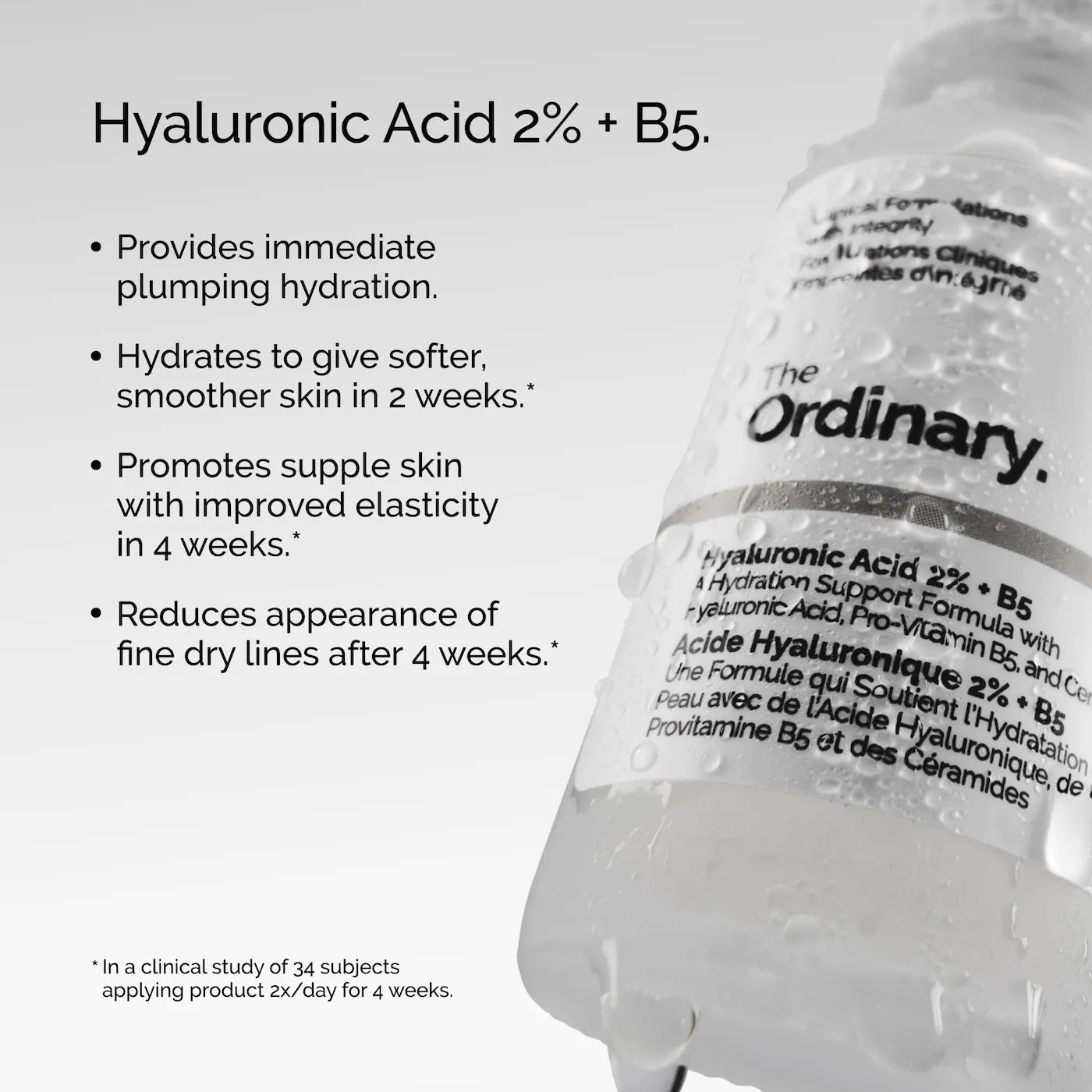 THE ORDINARY HYALURONIC ACID 2% + B5 30ML