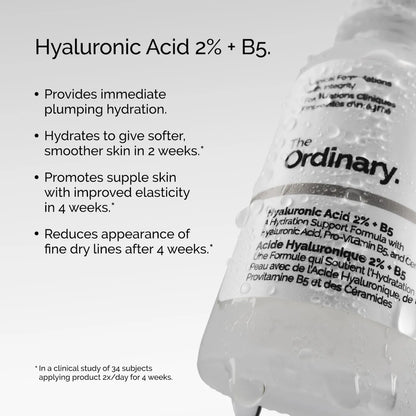 THE ORDINARY HYALURONIC ACID 2% + B5 30ML