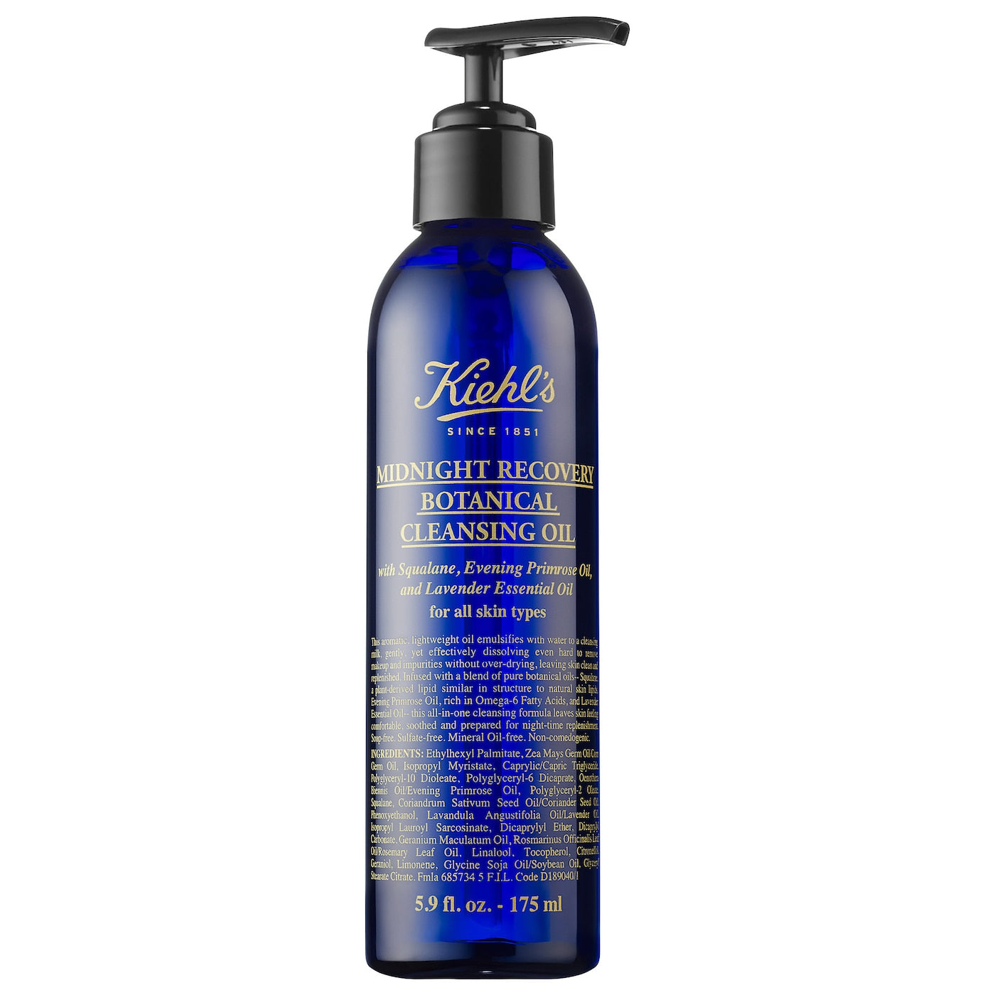 KIEHL'S MIDNIGHT RECOVERY BOTANICAL CLEANSING OIL