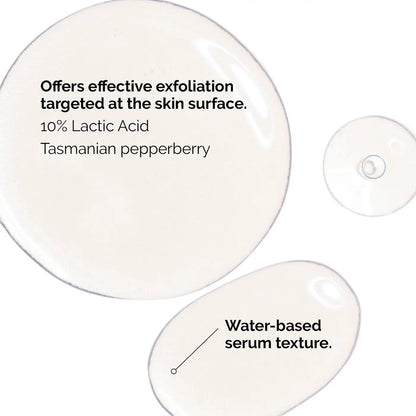 THE ORDINARY LACTIC ACID 10% + HA 2% SUPERFICIAL PEELING FORMULATION 30ML