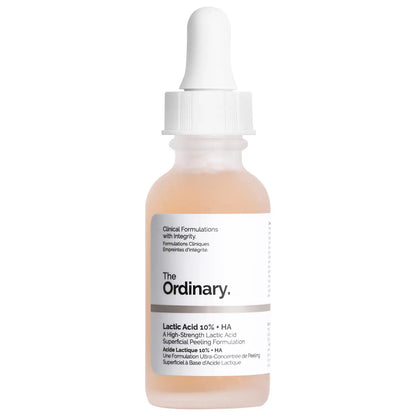 THE ORDINARY LACTIC ACID 10% + HA 2% SUPERFICIAL PEELING FORMULATION 30ML