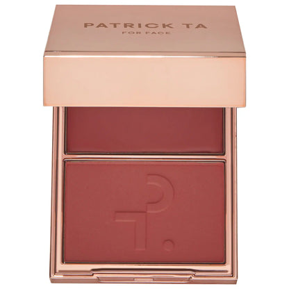 PATRICK TA MAJOR HEADLINES - DOUBLE-TAKE CREAM + POWDER BLUSH DUO