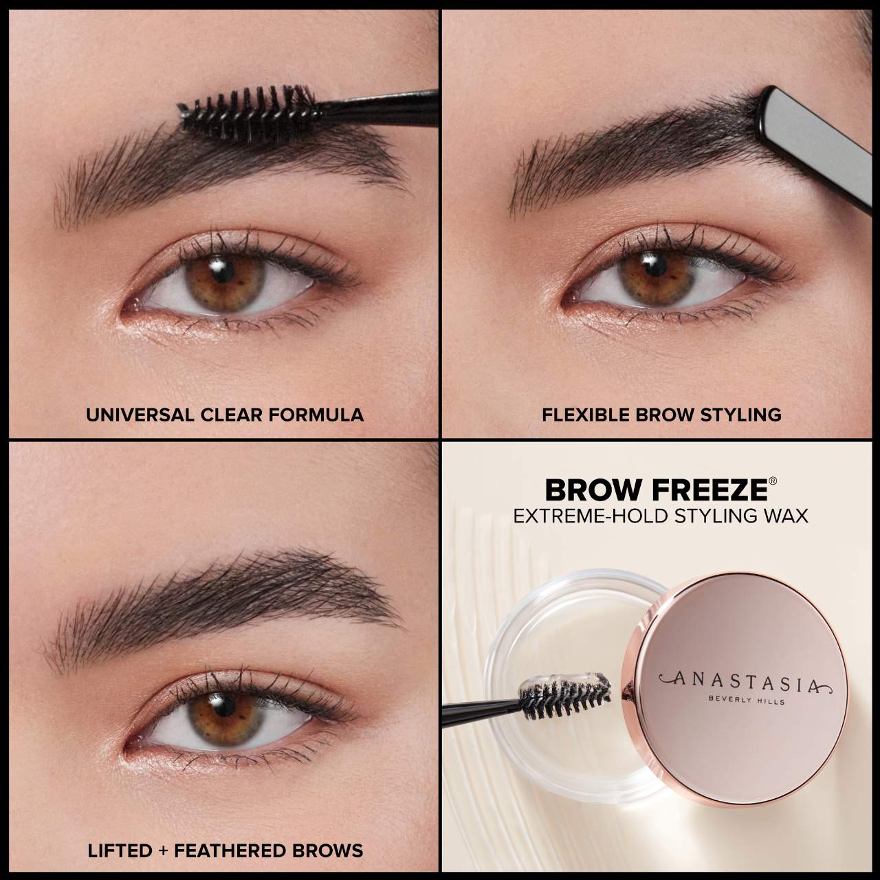 ANASTASIA BEVERLY HILLS BROW FREEZE - EXTREME HOLD LAMINATED-LOOK SCULPTING WAX