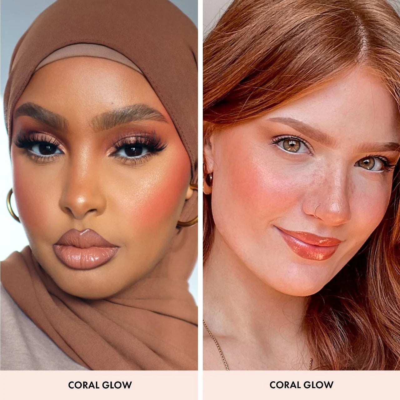 ICONIC LONDON SILK GLOW DUO - CORAL GLOW