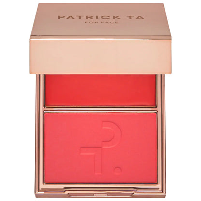 PATRICK TA MAJOR HEADLINES - DOUBLE-TAKE CREAM + POWDER BLUSH DUO