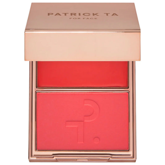 PATRICK TA MAJOR HEADLINES - DOUBLE-TAKE CREAM + POWDER BLUSH DUO