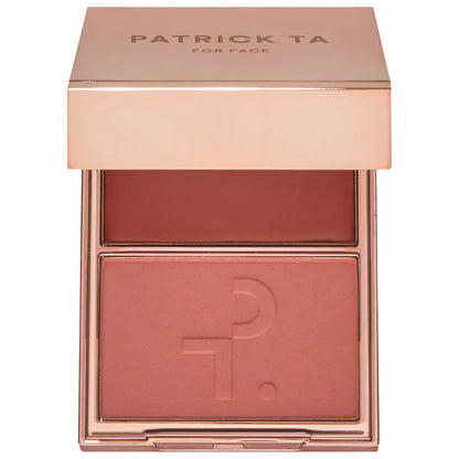 PATRICK TA MAJOR HEADLINES - DOUBLE-TAKE CREAM + POWDER BLUSH DUO