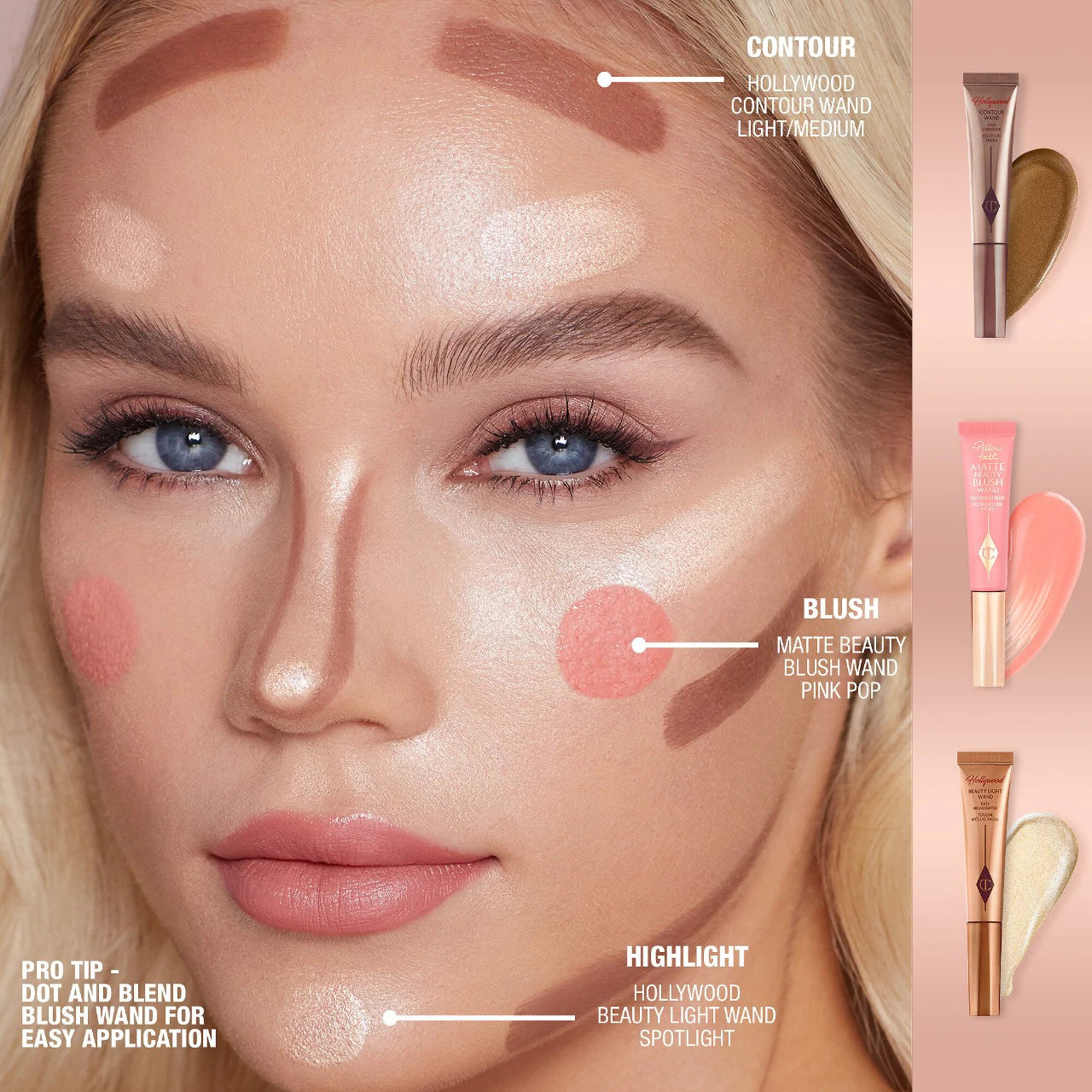 CHARLOTTE TILBURY MATTE BEAUTY BLUSH WAND