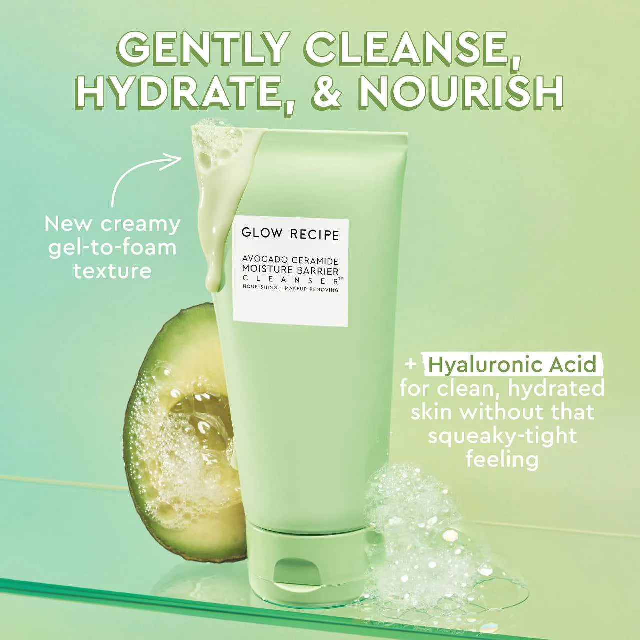 GLOW RECIPE AVOCADO CERAMIDE MOISTURE BARRIER CLEANSER