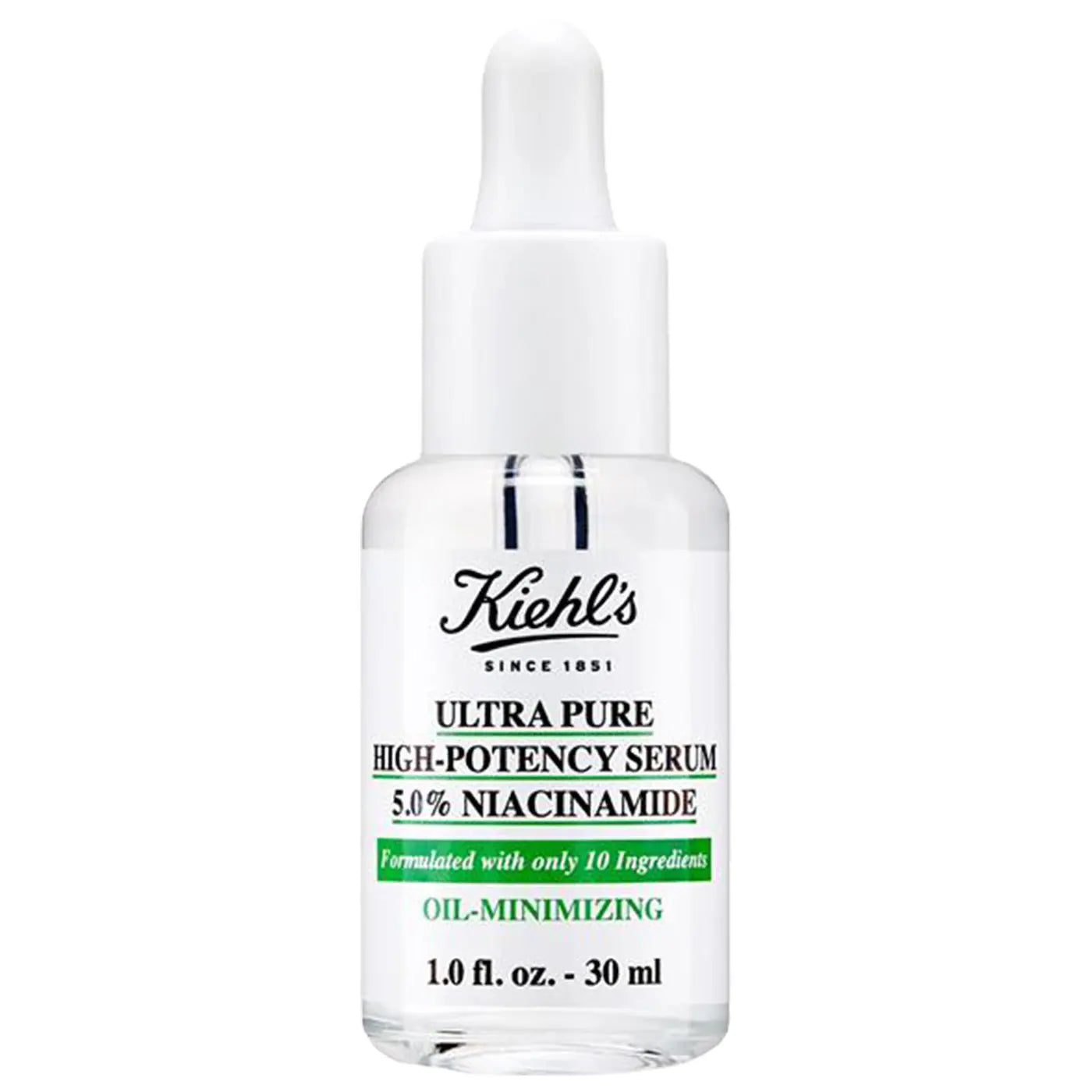 KIEHL'S ULTRA PURE 5.0% NIACINAMIDE OIL-MINIMISING HIGH-POTENCY SERUM 30ML