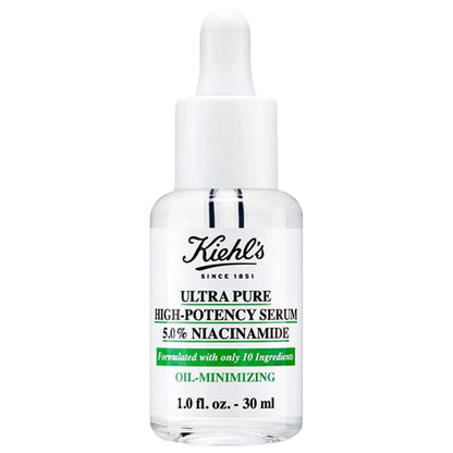 KIEHL'S ULTRA PURE 5.0% NIACINAMIDE OIL-MINIMISING HIGH-POTENCY SERUM 30ML