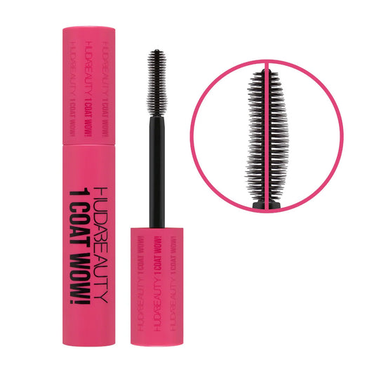 HUDA BEAUTY 1 COAT WOW! EXTRA VOLUMISING AND LIFTING MASCARA