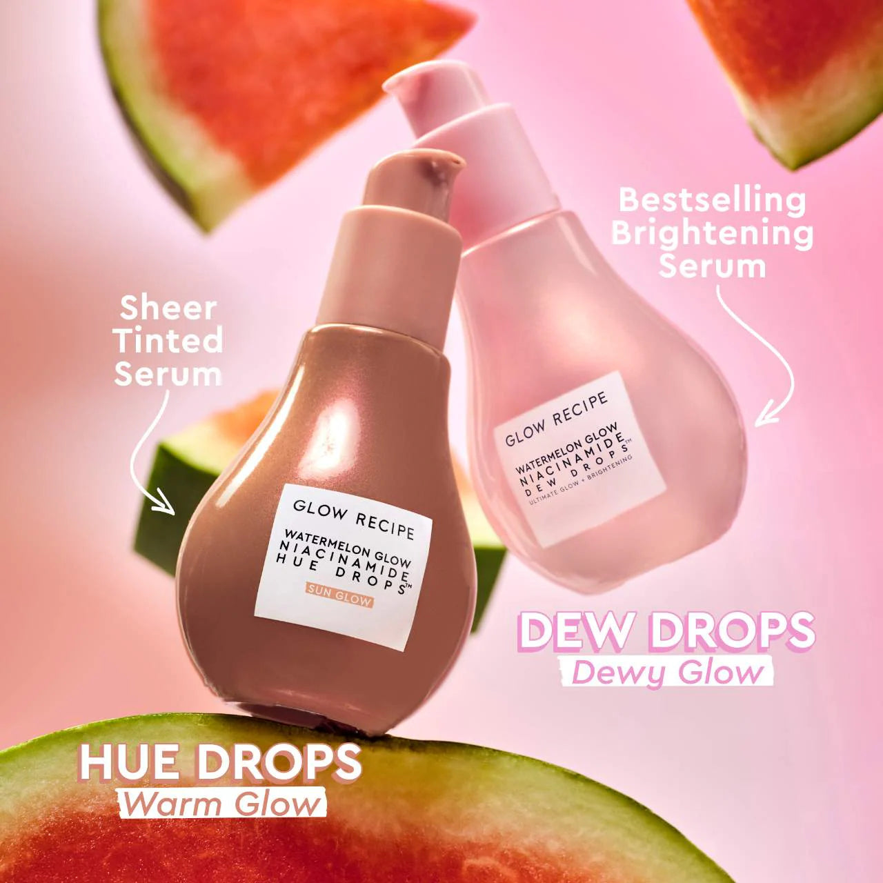 GLOW RECIPE WATERMELON GLOW NIACINAMIDE HUE DROPS 40ML