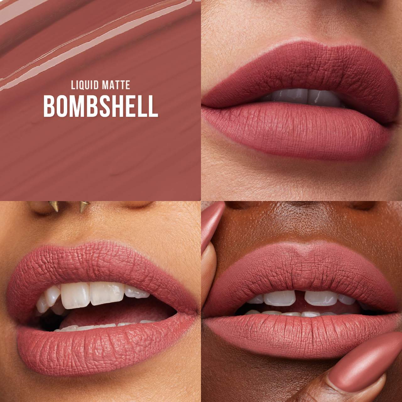 HUDA BEAUTY BOMBSHELL LIP DUO SET