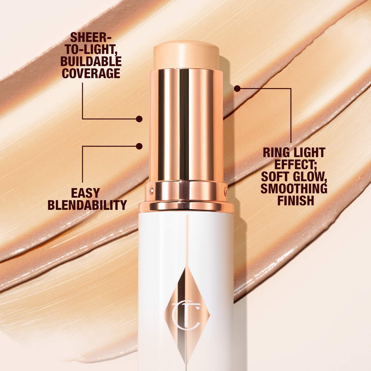 CHARLOTTE TILBURY UNREAL SKIN SHEER GLOW TINT FOUNDATION