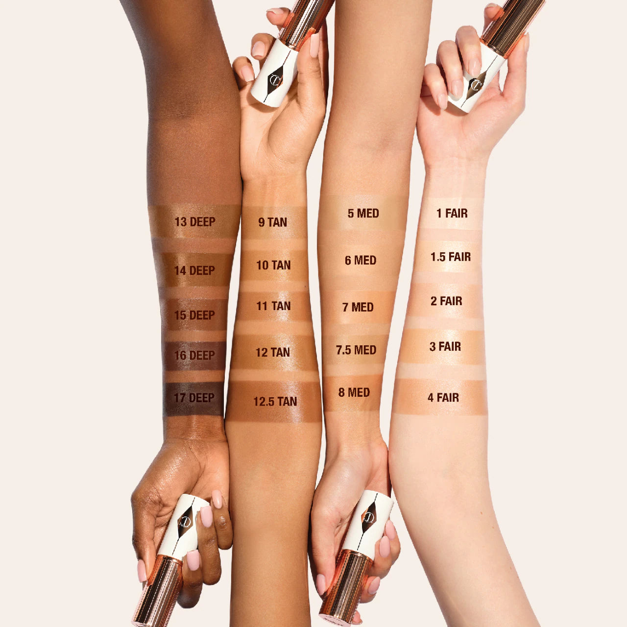 CHARLOTTE TILBURY UNREAL SKIN SHEER GLOW TINT FOUNDATION