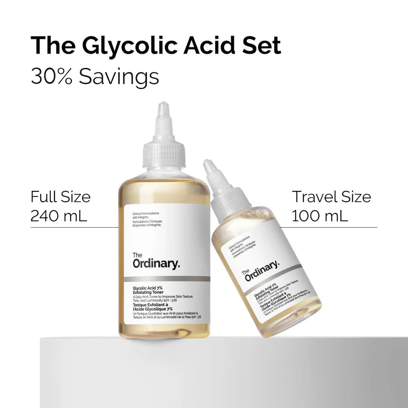 THE ORDINARY THE GLYCOLIC ACID SET