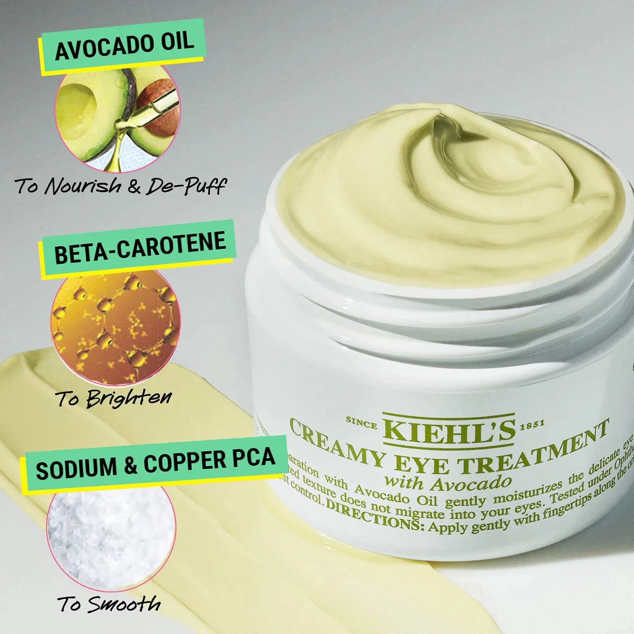 KIEHL'S CREAMY EYE TREATMENT